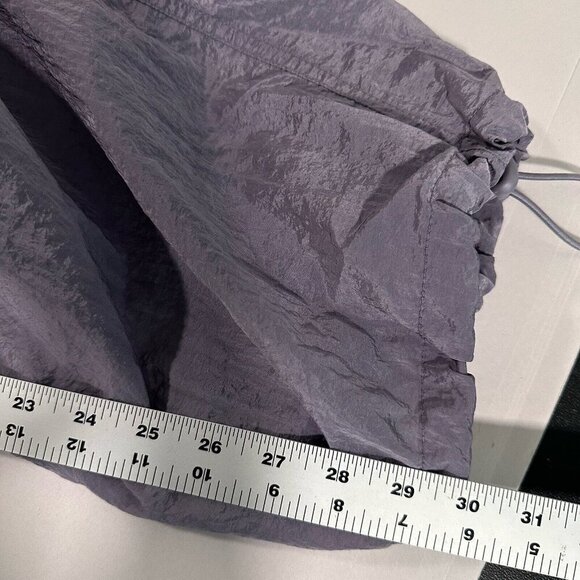 Iets Frans Parachute Baggy Pants Womens Med Shiny Urban Outfitters Gorpcore - Picture 13 of 14